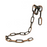 Magic Iron Chain Wine Bottle Holder