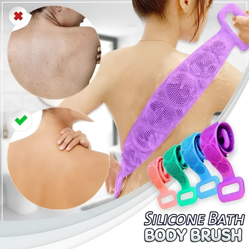 Silicone Bath Body Towel Brush