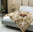 Luxury Faux Rabbit Fur Winter Blanket